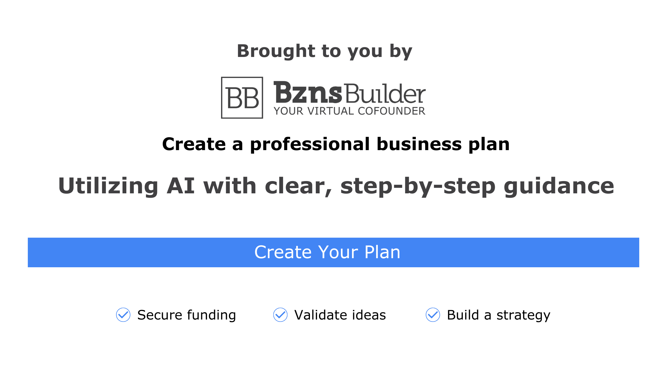 What is a business plan?