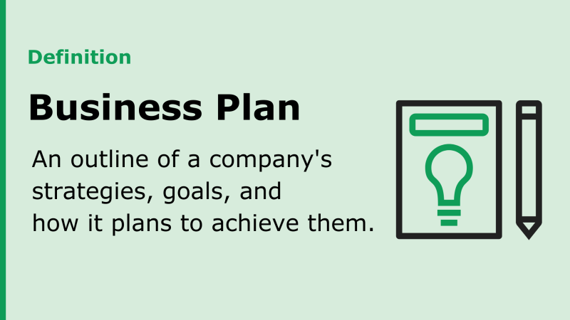 What is a business plan?